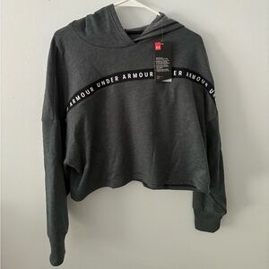 under armour cropped long sleeve